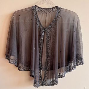 Elegant Embellished Cape