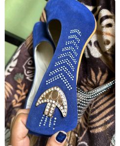 Blue Pencil Heels