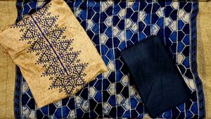 NEW EID COTTON BLEND SUIT SALWAR KAMEEZ MATERIAL