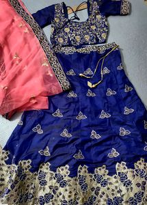Beautiful Navy Blue Lehnga