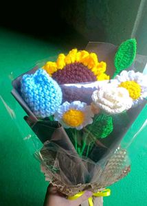 Crochet Flower Bouquet