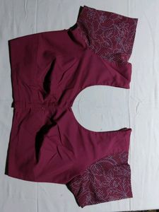 Grape Wine Colour Blouse