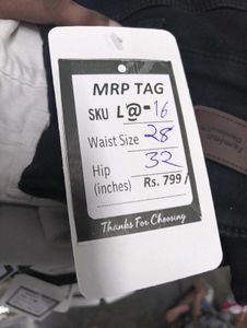 L@16 Size-28 (Sale) Latest Ladies high waist Jeans