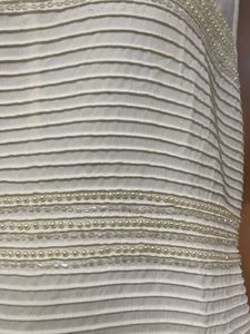 White Shimmer Top