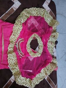 Pink Readymade lehenga