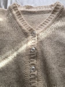 Cream Knit Cardigan