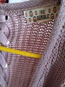 Cable Knit Cardigan.