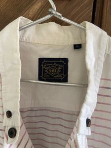 White Printed Shirt