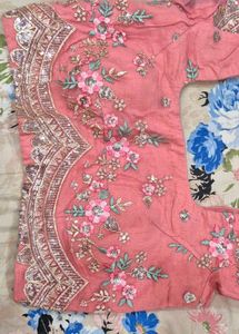 Pink Lahenga With Blouse And Dupatta