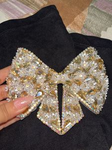 Beaded Bow Hair Clip