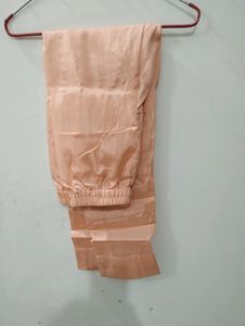 Peach Coloured Fancy Suit with Trousers &amp; Dupatta