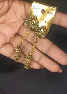 Golden Oxydise Earings