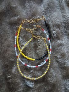 Beaded Bracelet Set of 3