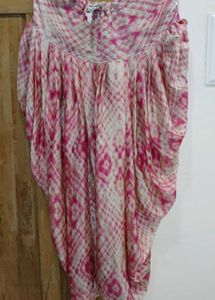 Dhoti Salwar And Pathni Short Kurti