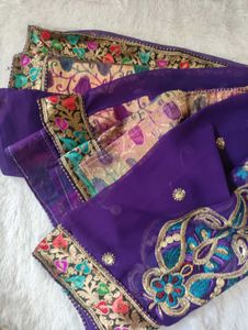 BEAUTIFUL PATLI SAREE 💜