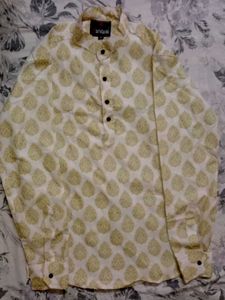 Men's Printed Kurta Shirt