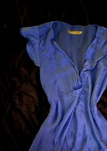 Elegant Periwinkle Top