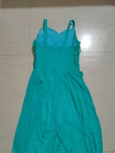 Elegant Teal Maxi Dress