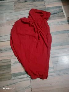 Red Patiyala Salwar Size Issue