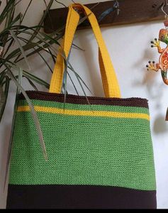 Knitted Trendy Tote Bag