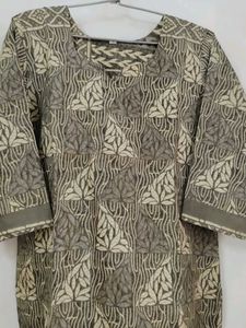 Leaf Print Kurti