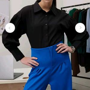 Black Button Shirt