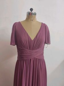 Mauve  Gown