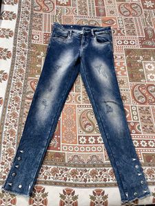 Stylish Distressed Jeans