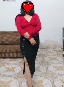 Chic Black Pencil Skirt