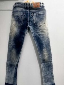 Ripped &amp; Repaired Slim Fit Jeans