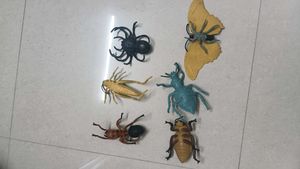 Toy Bugs Set 6pieces.