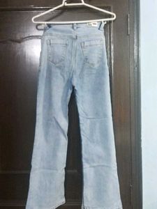 Light Wash Flare Jeans