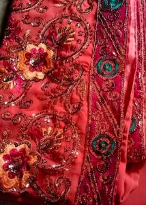Full Work Saree With Blouse