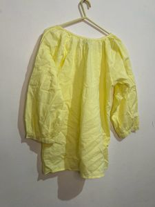 Lemon Yellow Blouse