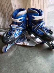 Inline Skates Blue, Like New
