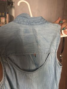 Denim Shirt Dress