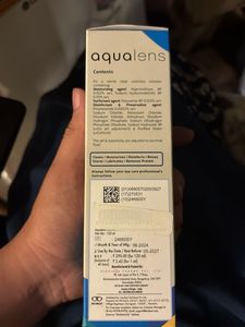 AquaLens Contact Lens Solution (BRAND NEW!!)