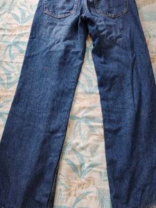 Dark Blue Straight Jeans