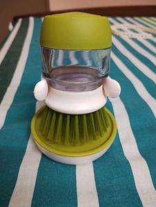 Brush With Soap Dispenser