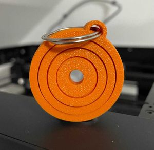 Fidget keychain