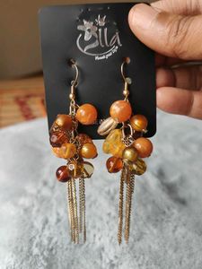 Set Of 4 Stunning Long Hanging Earrings