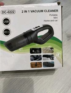 2 in 1 Portable Mini Vacuum Cleaner