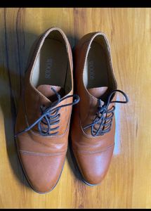 Woods Formal Oxford Tan Shoes