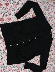Black Long Sleeve cardigan