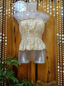 💐Floral Summer Tube Top Cami💐