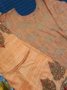 🧡Kurta With Duppata