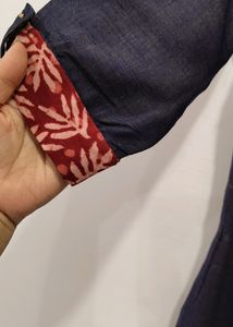 Denim Kurta