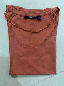 Orange Basic T-Shirt | Kiabi Korean Brand