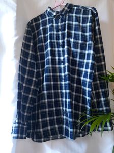 Checkered Blue Shirt