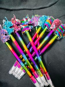 Unicorn Sequence Glitter Pens